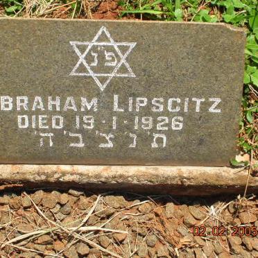 LIPSCITZ Abraham -1926