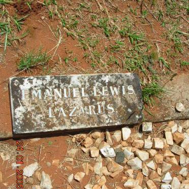 LAZARUS Emanuel Lewis