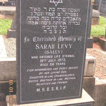 LEVY Sarah -1973