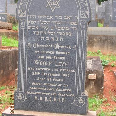 LEVY Woolf -1955