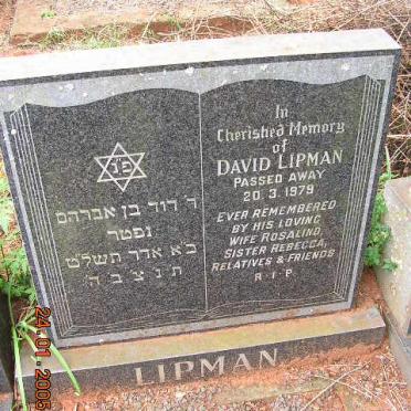 LIPMAN David -1979
