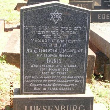 LUKSENBURG Boris -1958