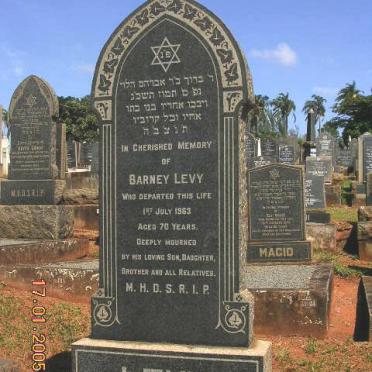LEVY Barney -1963