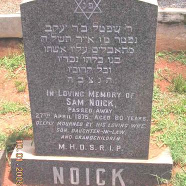 NOICK Sam -1975