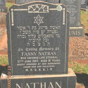 NATHAN Fanny -1967
