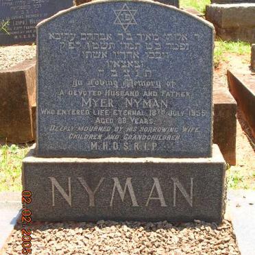 NYMAN Myer -1955