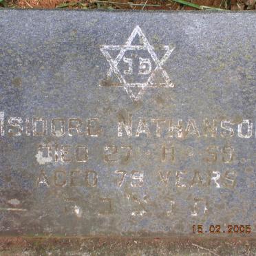 NATHANSON Isidore -1959