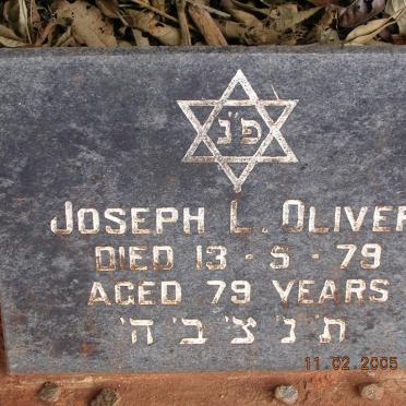 OLIVER Joseph L. -1979