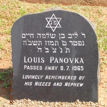 PANOVKA Louis -1965