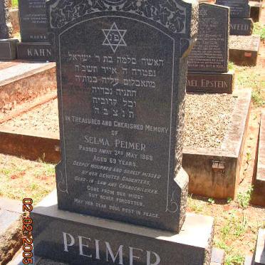 PEIMER Selma -1968