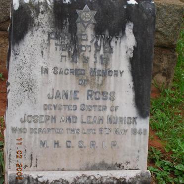 ROSS Janie -1949