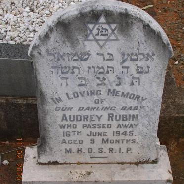RUBIN Audrey -1945