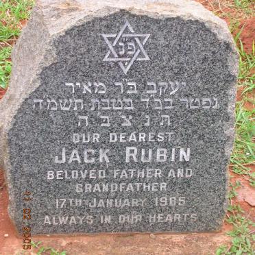 RUBIN Jack -1985