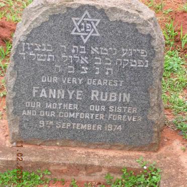 RUBIN Fannye -1974