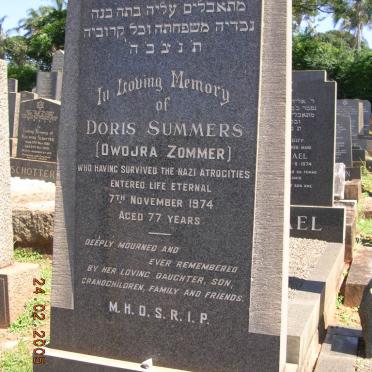 SUMMERS Doris -1974