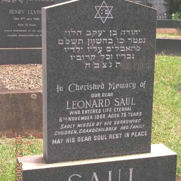 SAUL Leonard -1988