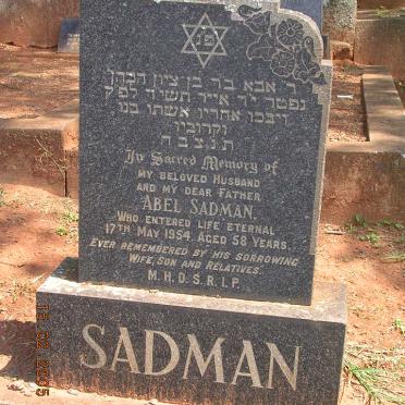SADMAN Abel -1954