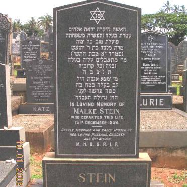 STEIN Malke -1956