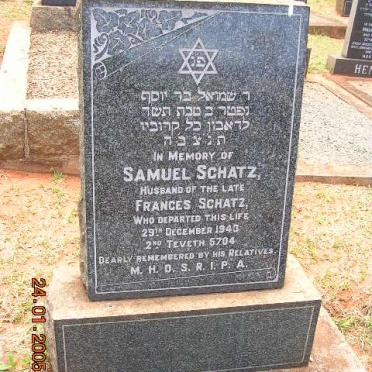 SCHATZ Samuel -1943