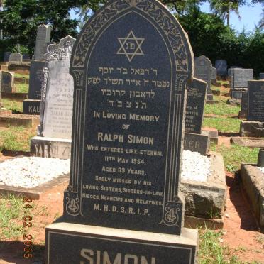 SIMON Ralph -1954