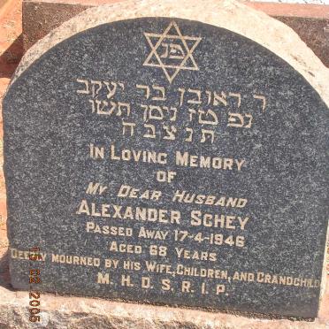 SCHEY Alexander -1946