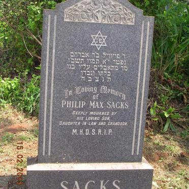 SACKS Philip Max 