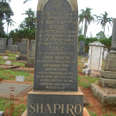SHAPIRO Lewis -1932