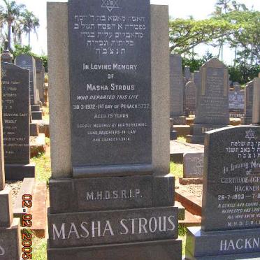 STROUS Masha -1972