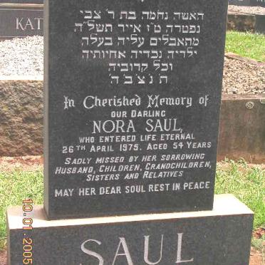 SAUL Nora -1975