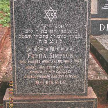 SIMPSON Freda -1963