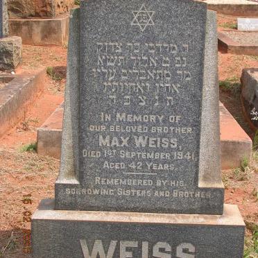 WEISS Max -1941