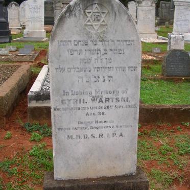 WARTSKI Cyril -1925
