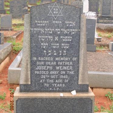 WEINER Joseph -1946