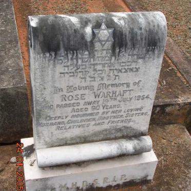 WARHAFT Rose -1954