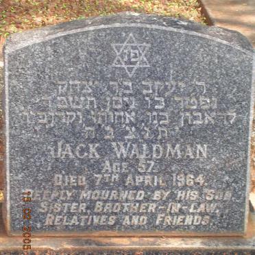 WALDMAN Jack -1964