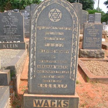 WACKS Abraham -1941