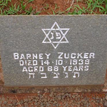 ZUCKER Barney -1939