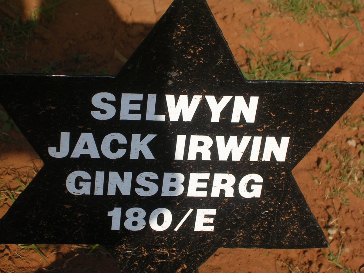 GINSBERG Selwyn Jack Irwin