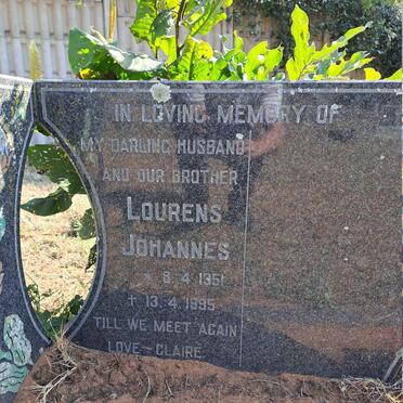 ? Lourens Johannes 1951-1995 & Margrieta Anne 1949-1955 _1