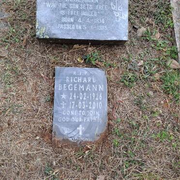 BEGEMANN Richard 1926-2010