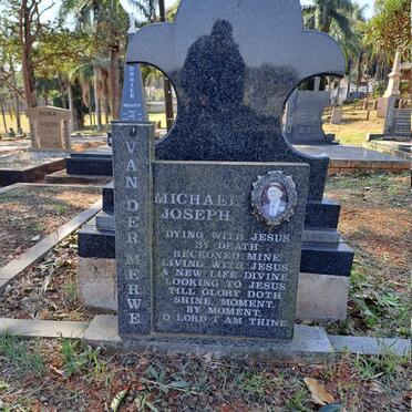 MERWE Michael Joseph, van der