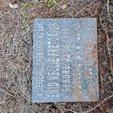 PRETORIUS Enid Nellie 1919-2012