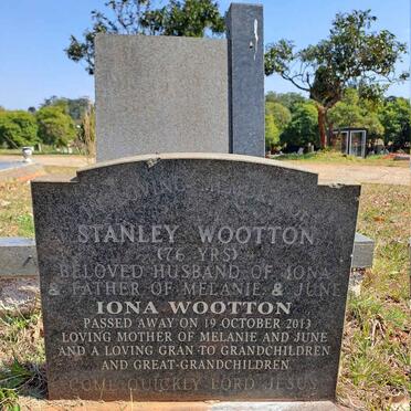 WOOTTON Stanley & Iona -2013