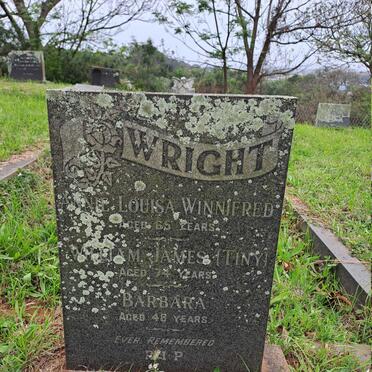 WRIGHT William James :: WRIGHT Anne Louisa Winnifred :: WRIGHT Barbara