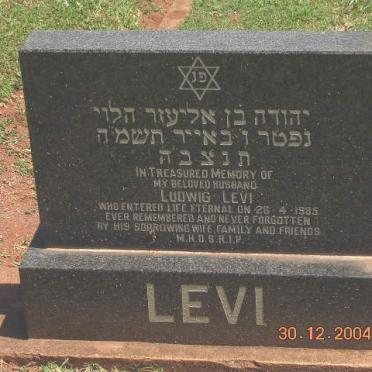 LEVI Ludwig -1985