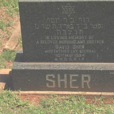 SHER David -1984