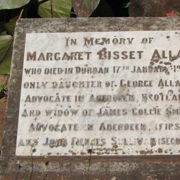 ALLAN Margaret Bisset -1922
