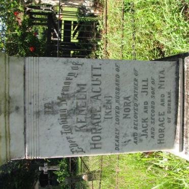ACUTT Horace Kenelm 1884-1954 &amp; Leonora HOWDEN 1895-1975