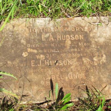 HUDSON E.A. -191?