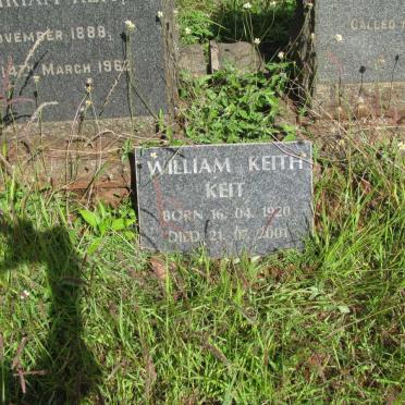 KEIT Norman Robert 1887-1961 &amp; Natalia Miriam 1888-1962 :: KEIT William Keith 1920-2001